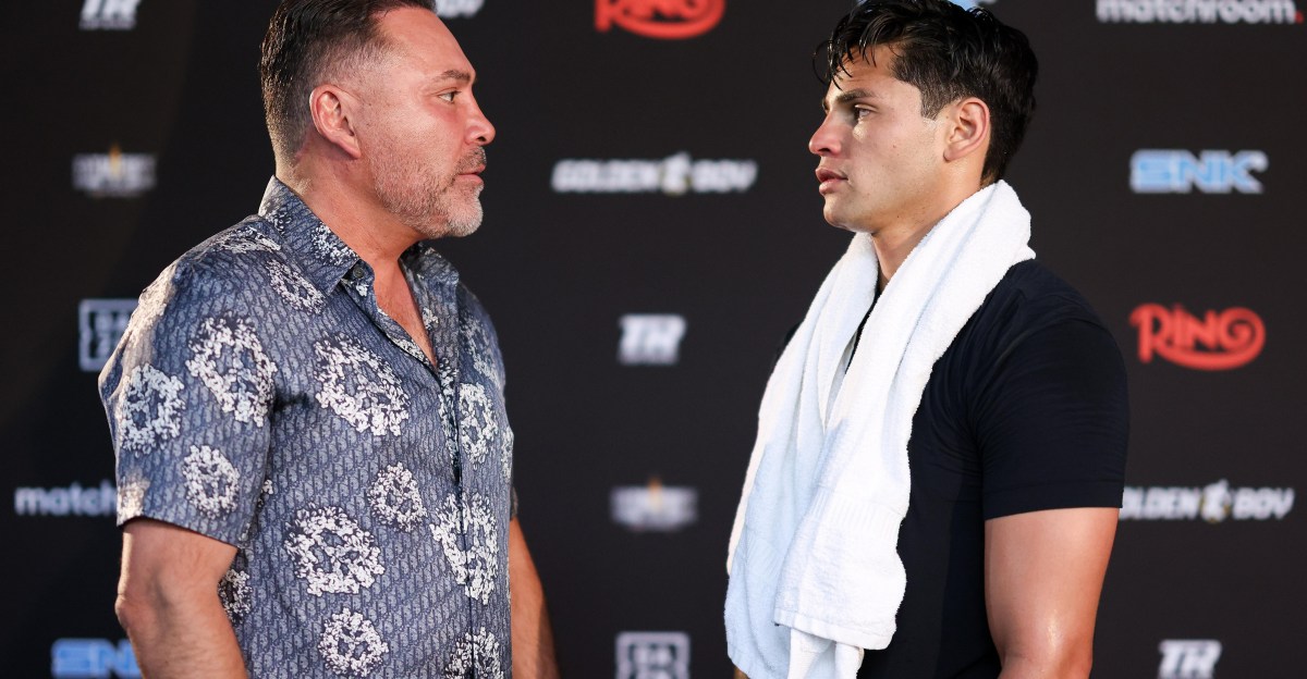 Oscar De La Hoya reveals why he didn’t attend Ryan Garcia vs. Conor Benn fight: ‘I was going to be set up’