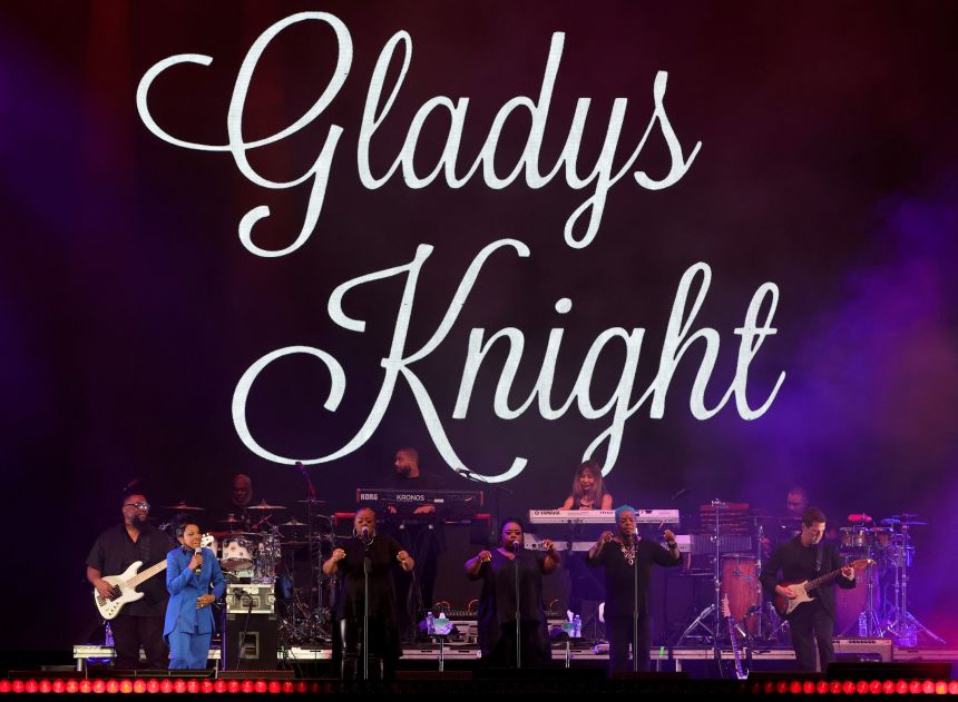 Family members say Knight, here on stage in May 2025 in Las Vegas, has been dealing with cognitive issues for some time.