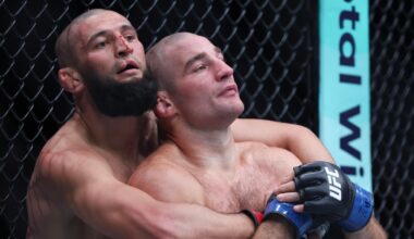 Khamzat Chimaev vows to chase Sean Strickland to any weight class for rematch: ‘This guy is not going to run from me’