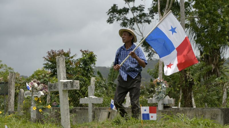 Panama Canal reservoir project expected to flood cemeteries, displace families