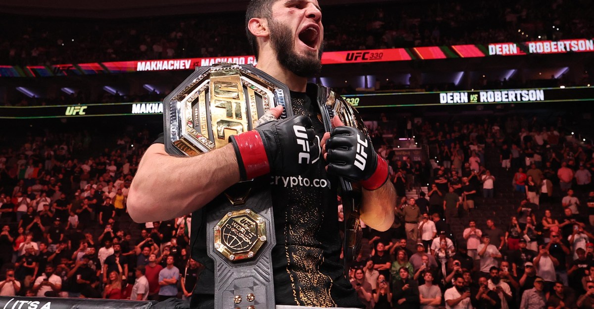 Dana White explains why interim welterweight title being introduced with Islam Makhachev still champion