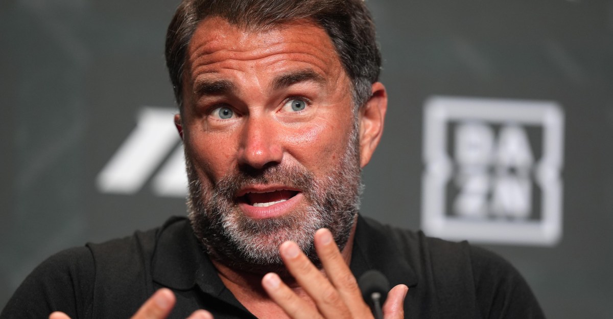 Eddie Hearn blames Dana White’s ‘arrogance’ for nasty rhetoric in lead-up to Fury vs. Joshua: ‘They’re control freaks’