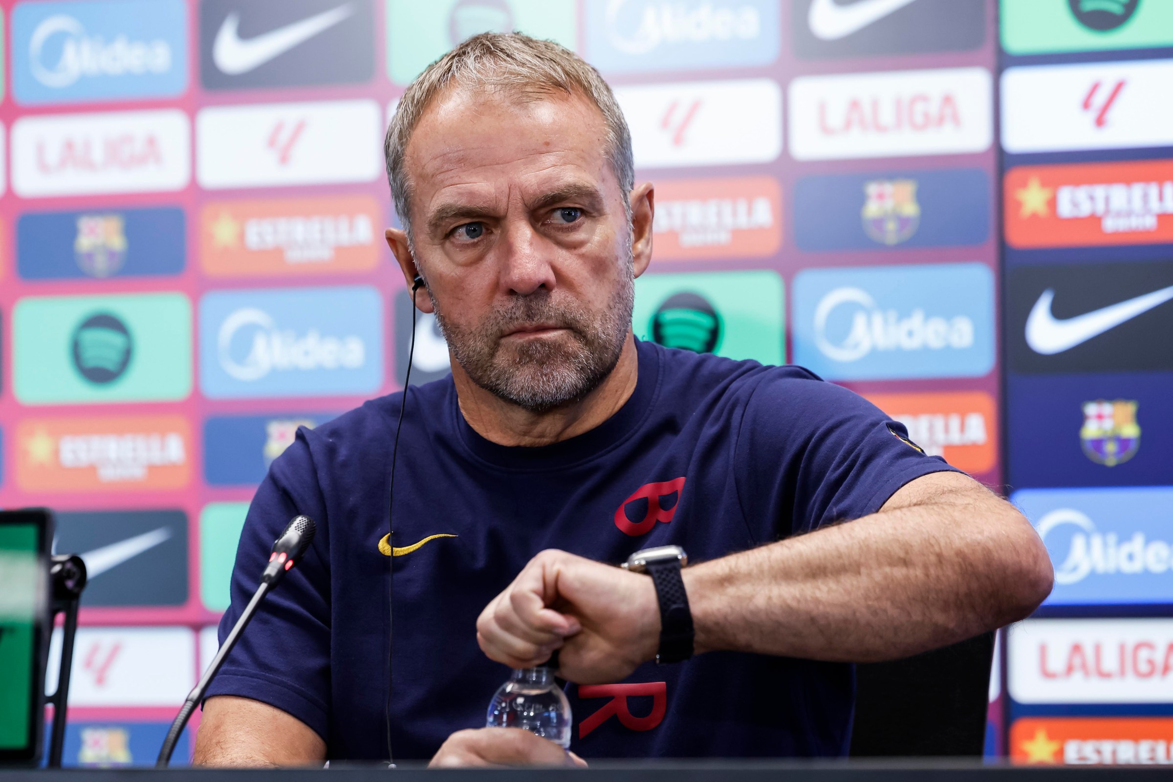 Fc Barcelona Training And Press Conference - Laliga Ea Sports