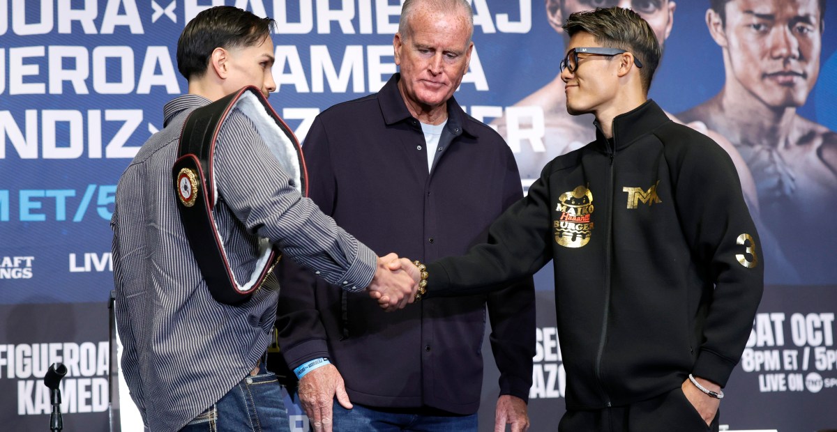 Brandon Figueroa misses weight, stripped of WBA featherweight title