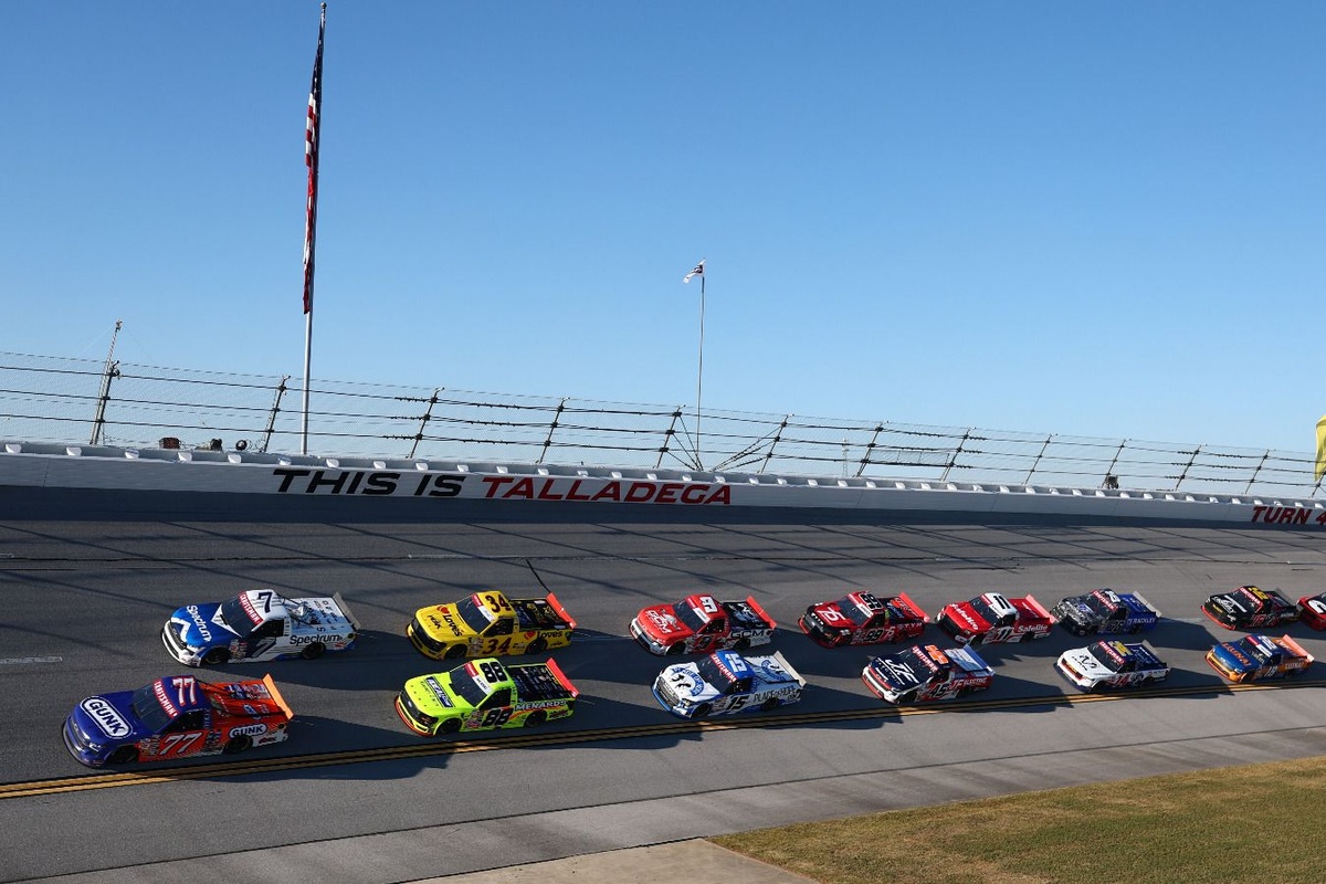 NASCAR Truck Series championship down to two with two to go