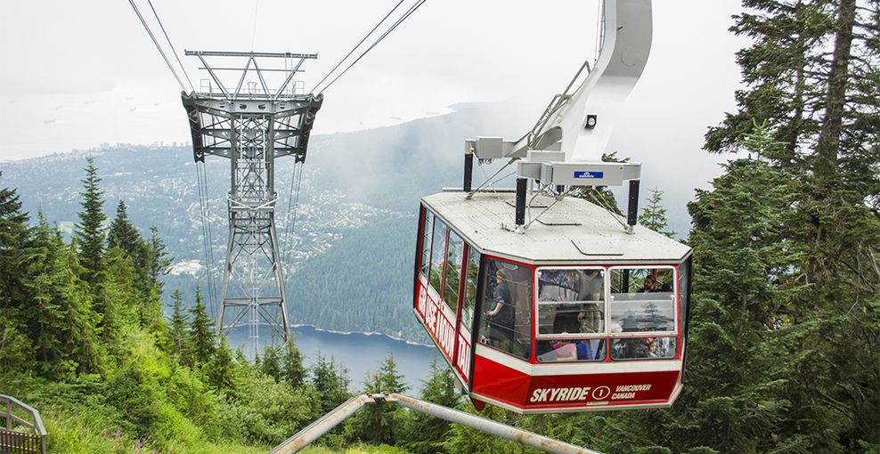 Grouse Mountain gondola