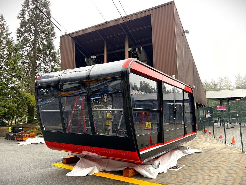 grouse mountain red skyride new cabins september 29 2026 2