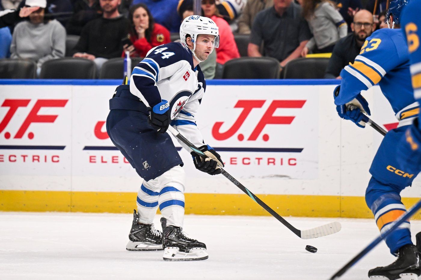 Winnipeg Jets defenceman Josh Morrissey listed as day-to-day with upper-body injury