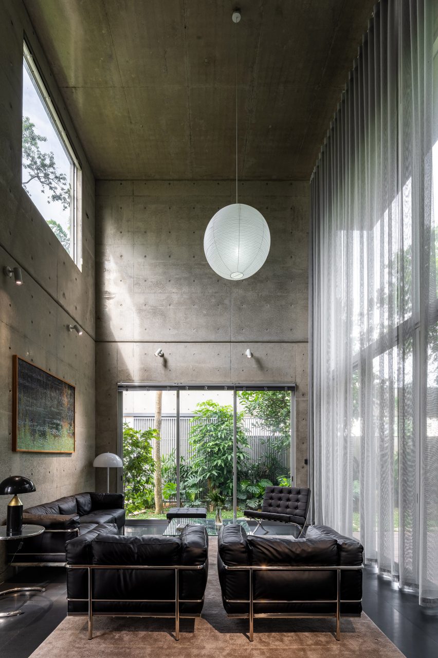 House K interior by HGAA