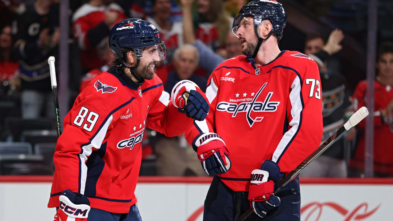 Tuch has two goals, assist, Capitals edge Canadiens in back-and-forth game
