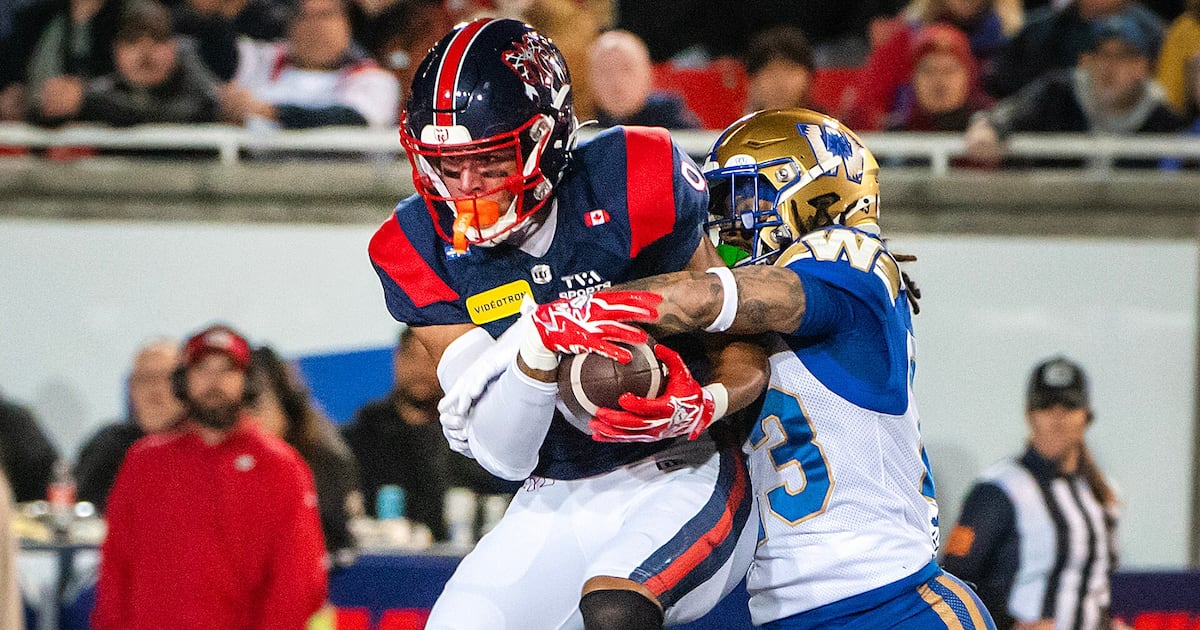 CFL: Blue Bombers 10, Alouettes 37 – TSN