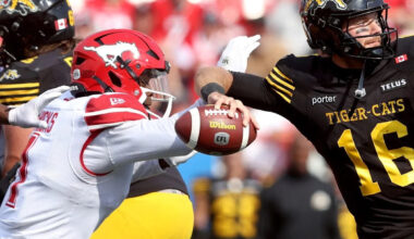 Stampeders sack master Clarence Hicks, star returner Tyreik McAllister finalists for CFL Awards