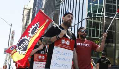 Bank of Canada security guard strike passes 100-day mark