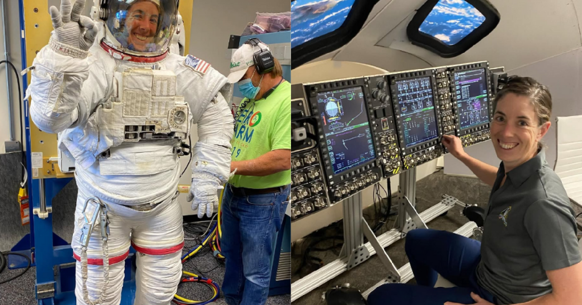 Former track cyclist Christina Birch heads into space with NASA