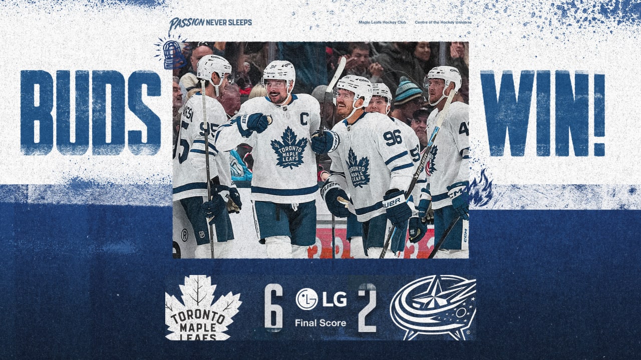RECAP | Leafs @ Blue Jackets | Oct. 20, 2026