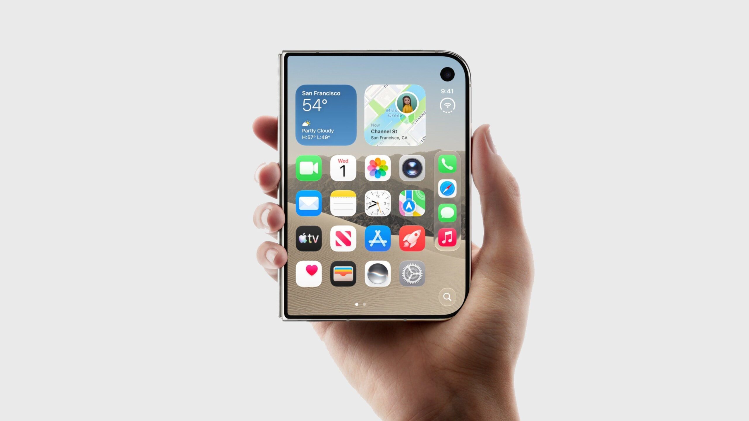 iPhone Duo Outer Display Hand scaled
