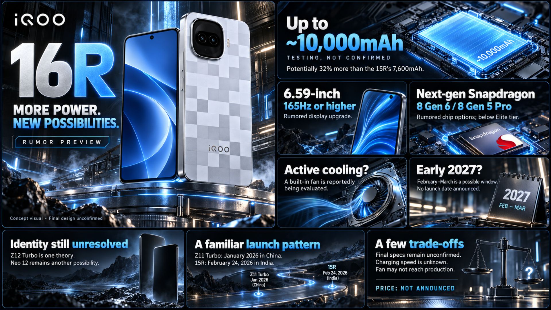 iQOO 16R Specs