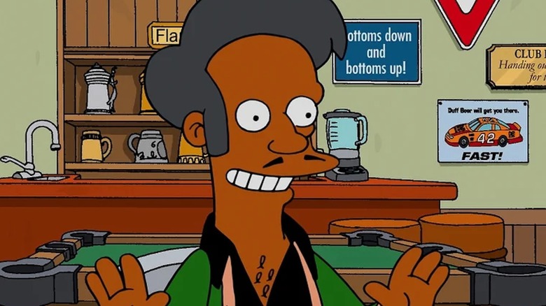 Apu on The Simpsons