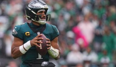Jalen Hurts injury: Eagles rule out QB for Week 6 matchup vs. Panthers due to superficial blood clot