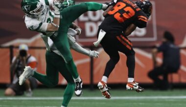Riders' Jaxon Ford looking to put aggressive style to good use in first-ever start at linebacker