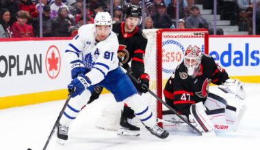 Maple Leafs' John Tavares to miss game vs. Avalanche after birth of son