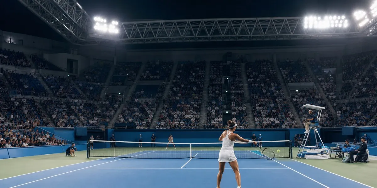 Tennis player Joint defeats world No. 16 in Tokyo — ABC News Australia