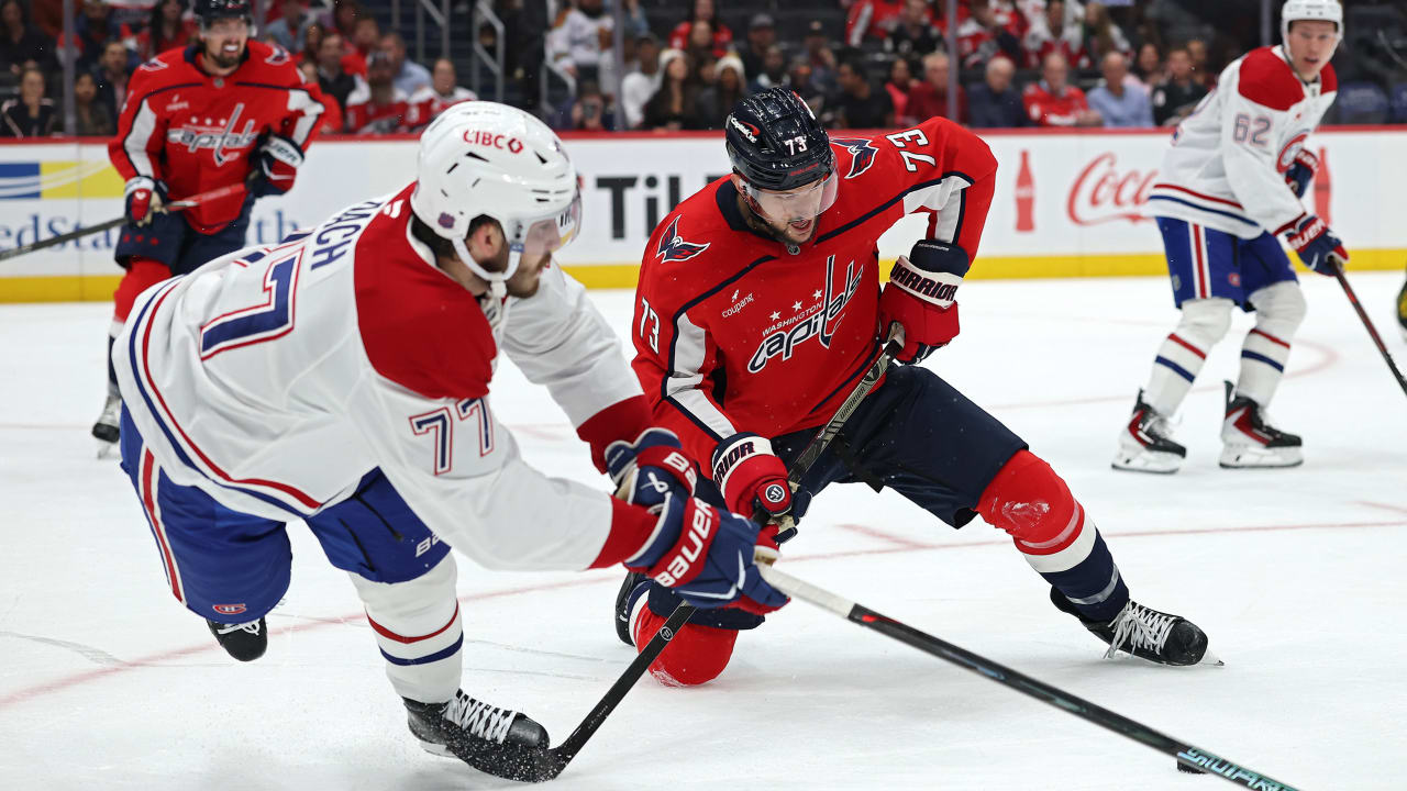 Capitals, Canadiens seeking rhythm in season of high expectations 
