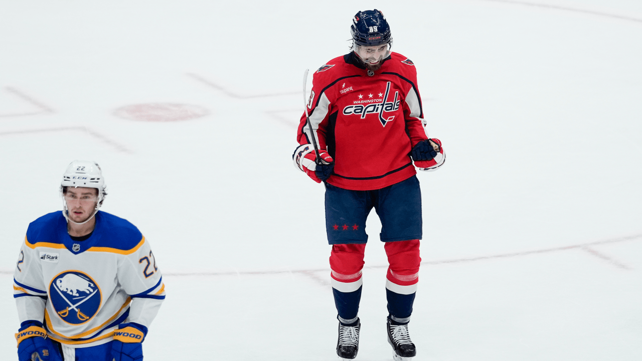 Tuch scores twice against former team, lifts Capitals past Sabres in OT