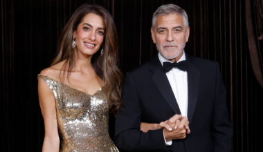 Amal Clooney & Meghan Markle Are Loving Short 'Rose Latte' Nails