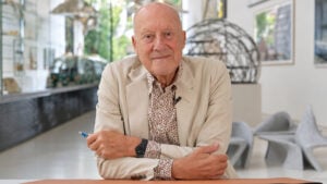 Norman Foster wearing own watch