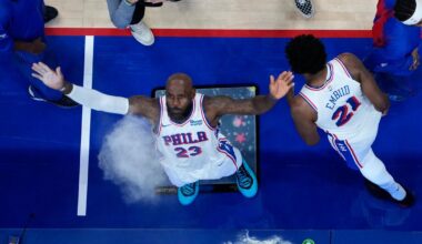 Sixers fans react to LeBron James' home preseason debut: "It doesn't feel real"