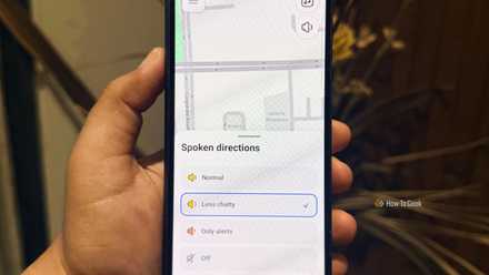 Less chatty mode in WazeLess chatty mode in Waze on Fold 6