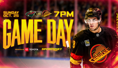 Game Notes: Canucks vs. Wild