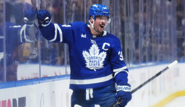 Auston Matthews becomes fastest in Maple Leafs history to reach 800 points