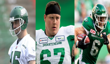 Paul McCallum, Dan Clark and Rob Bagg have been announced as the 2026 inductees into the Saskatchewan Roughriders' Plaza of Honour. TROY FLEECE / Leader-Post files