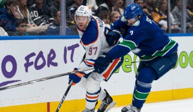 Oilers lucky to overcome weak defence, goaltending for win over Canucks