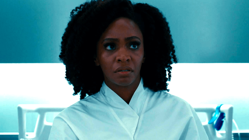 Teyonah Parris as Monica Rambeau in The Marvels.