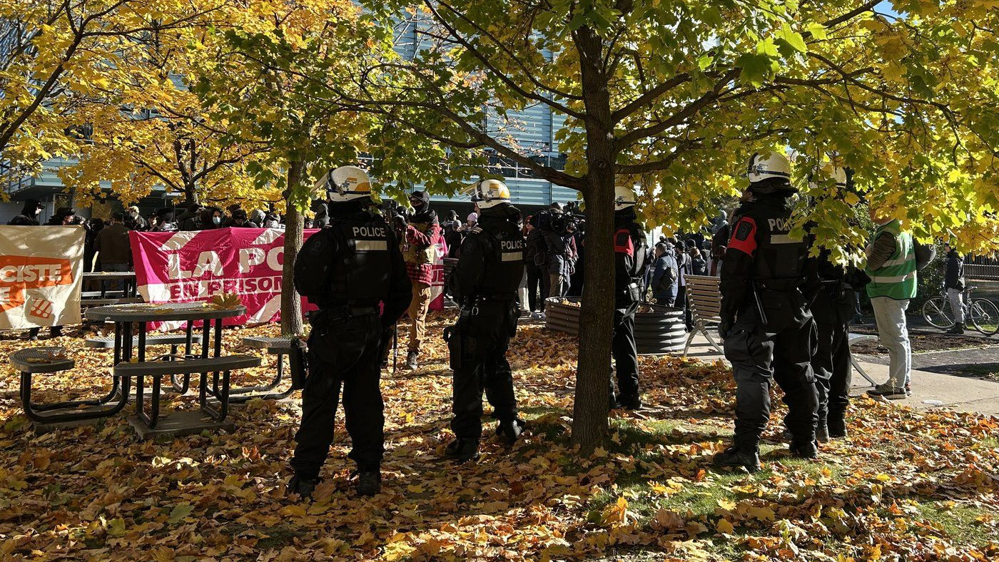 Four arrested at Montreal protest against police brutality