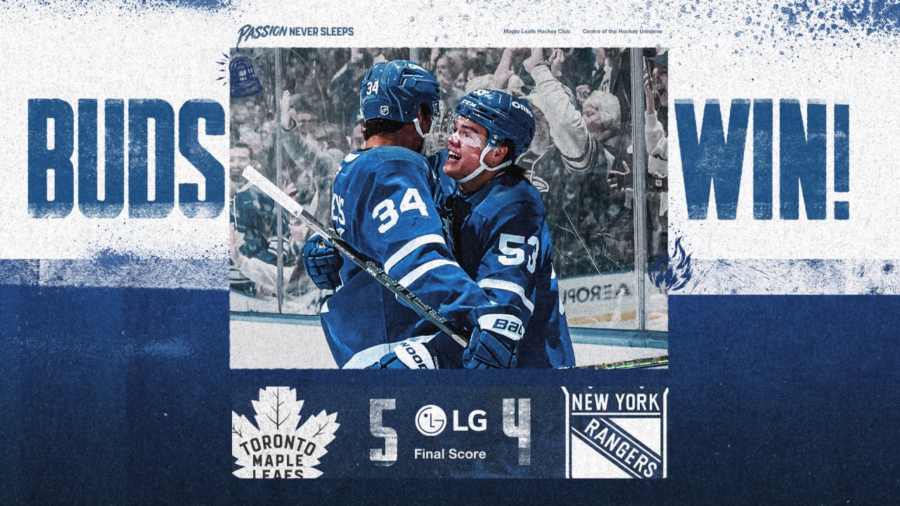 RECAP | Leafs vs Rangers | Oct. 22, 2026
