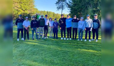 Young Manitoulin Secondary School Mustangs boy’s golf team advances to Northern championships