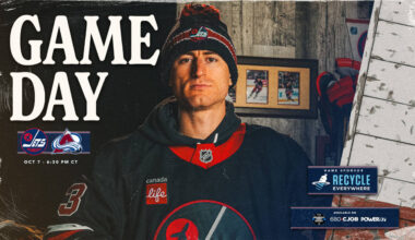 Game Information: October 7 Winnipeg Jets vs. Colorado Avalanche