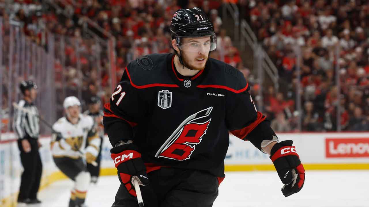 Nikishin not part of Hurricanes' trade offer to Jets for Hellebuyck