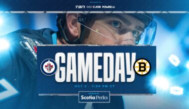 GAMEDAY: Bruins at Jets | Winnipeg Jets