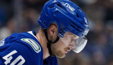 Canucks' skid hits eight games with loss to Hurricanes