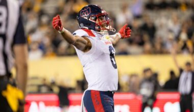 Record-setting Philpot tops CFL's weekly stars; Lawler, Adams also honoured