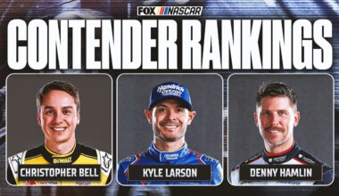 NASCAR Contender Rankings: Kyle Larson Comfortable At No. 1 After Talladega