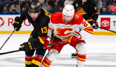 Flames Drop Physical Affair To Canucks