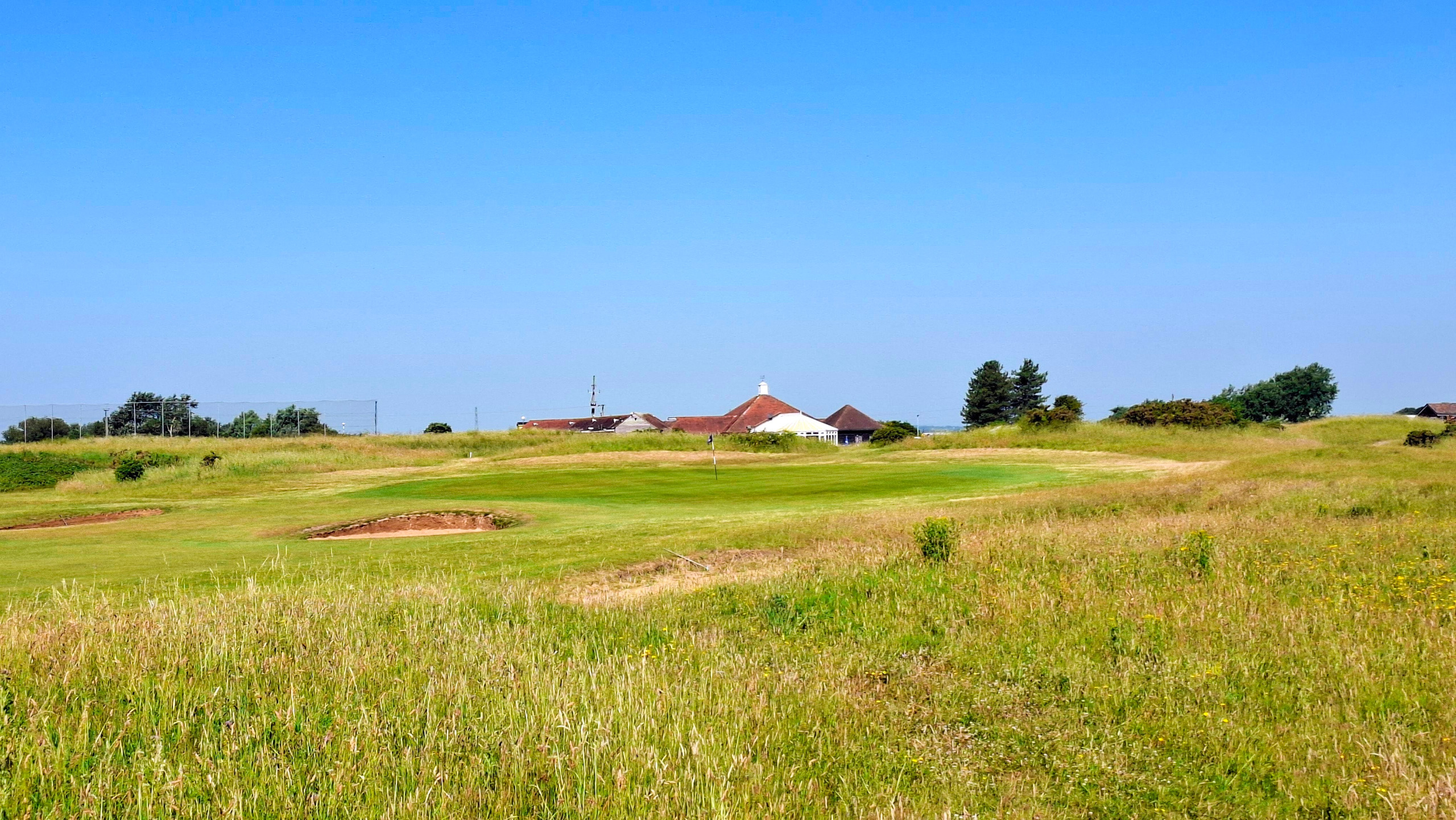 Lydd Golf Club 9th green