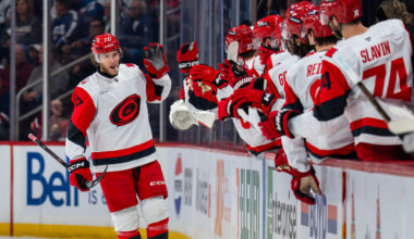 Recap: Canes Kick Off Road Trip With Win In Winnipeg