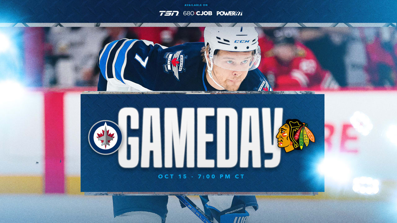 GAMEDAY: Jets at Blackhawks | Winnipeg Jets